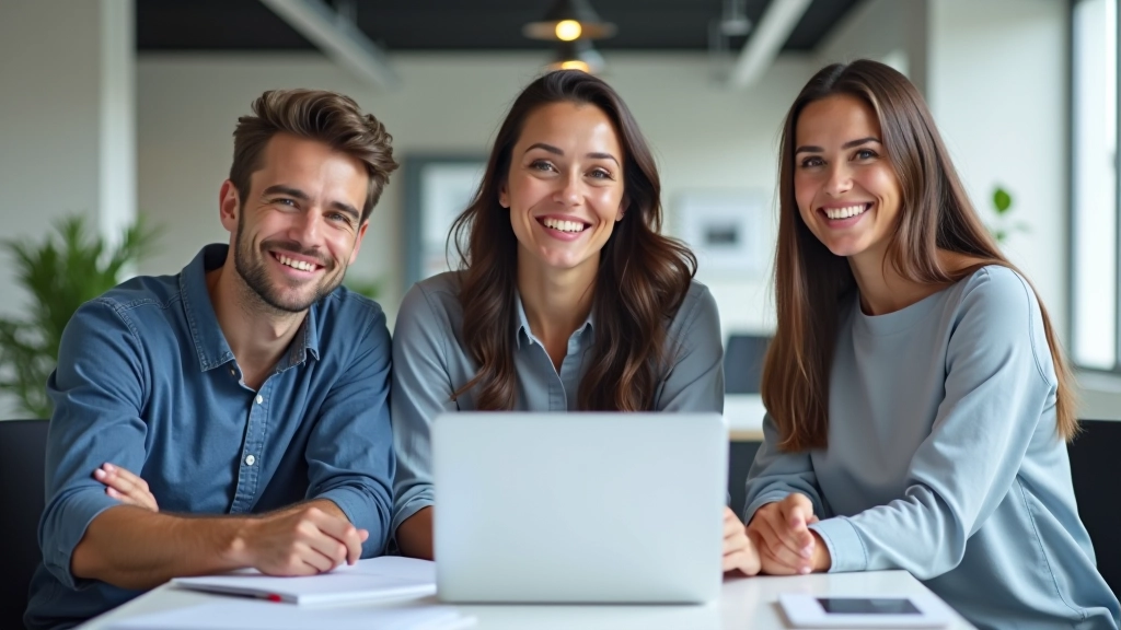 Team of Montreal analysts collaborating on financial analysis project